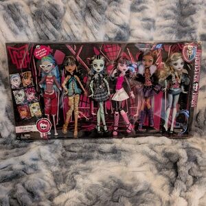 Monster High Fashion Doll Collection - Black, Pink, Blue